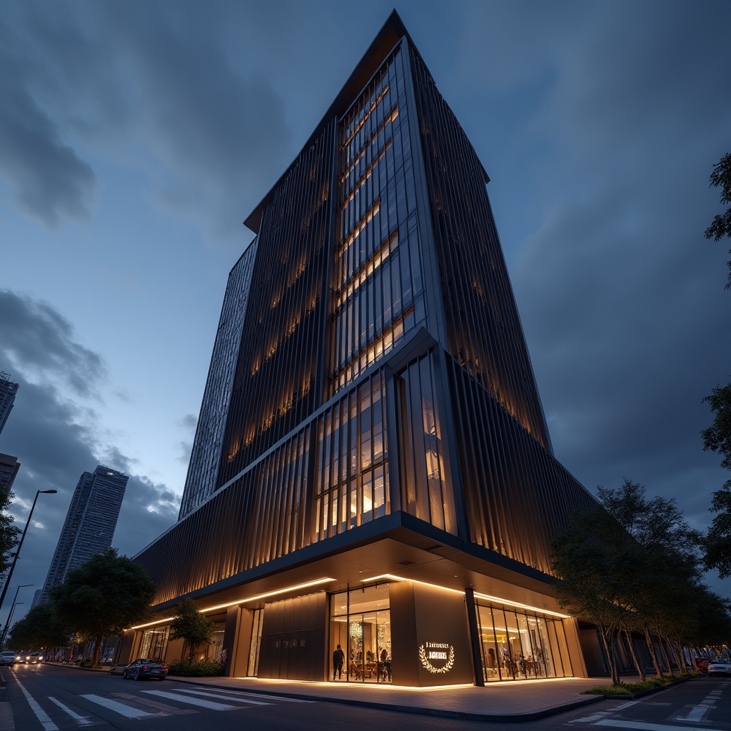 Visual branding materials for a modern real estate development