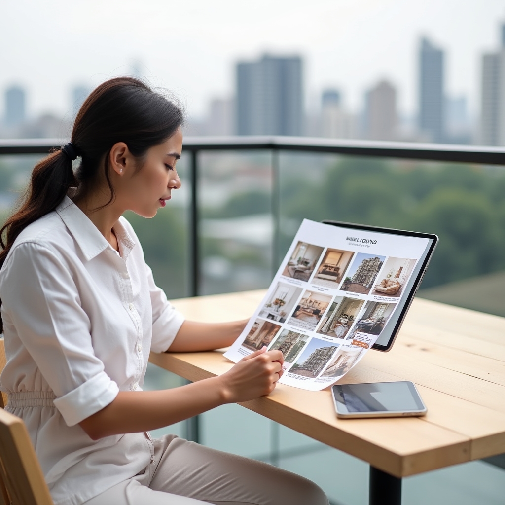 Social media content series for a real estate development launch